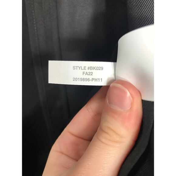 J. Crew Going Out Blazer Black Womens 8 Tall Lady Work Professional Minimalist - Picture 10 of 10